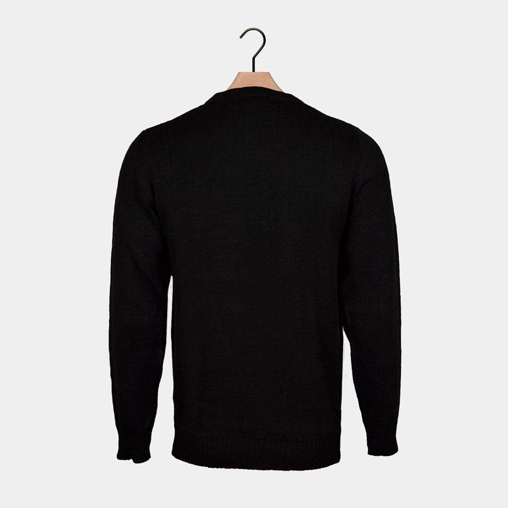 Reindeer looking for a Job Men's Ugly Christmas Sweater