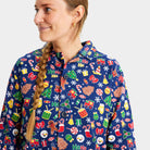 Womens Christmas Dream Blue Ugly Christmas Pyjama