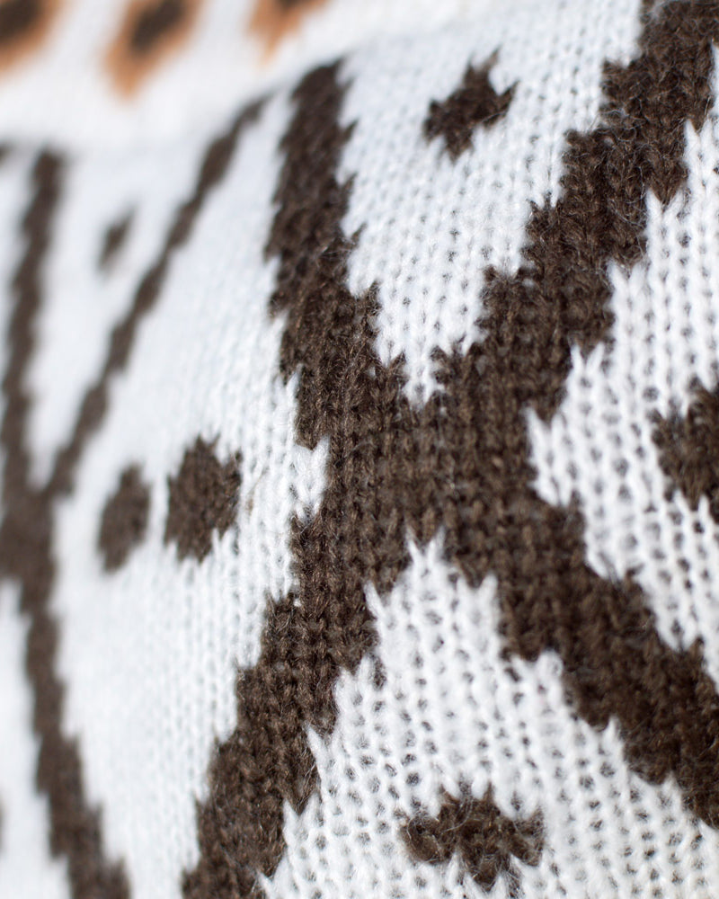 Womens Mohair Wool Sweater Black Forest