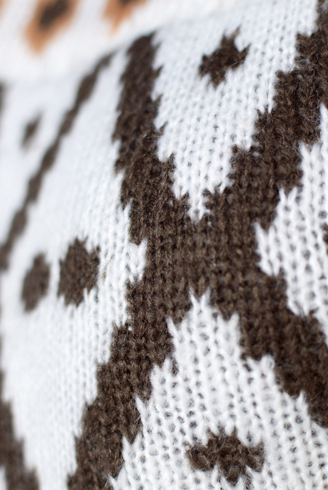 Womens Mohair Wool Sweater Black Forest
