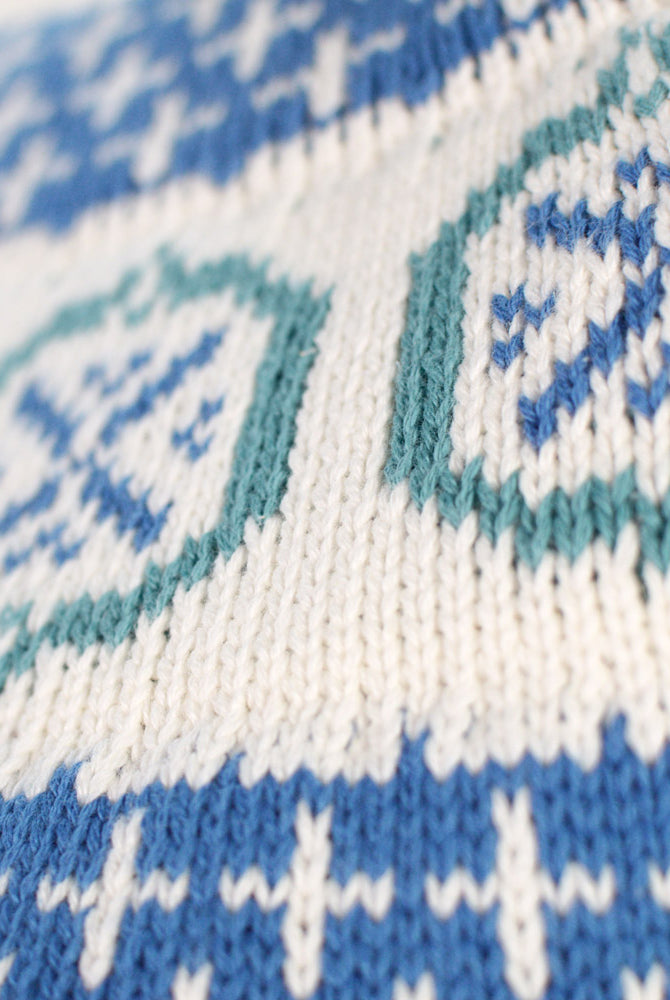 Womens Organic Cotton Sweater Glacier