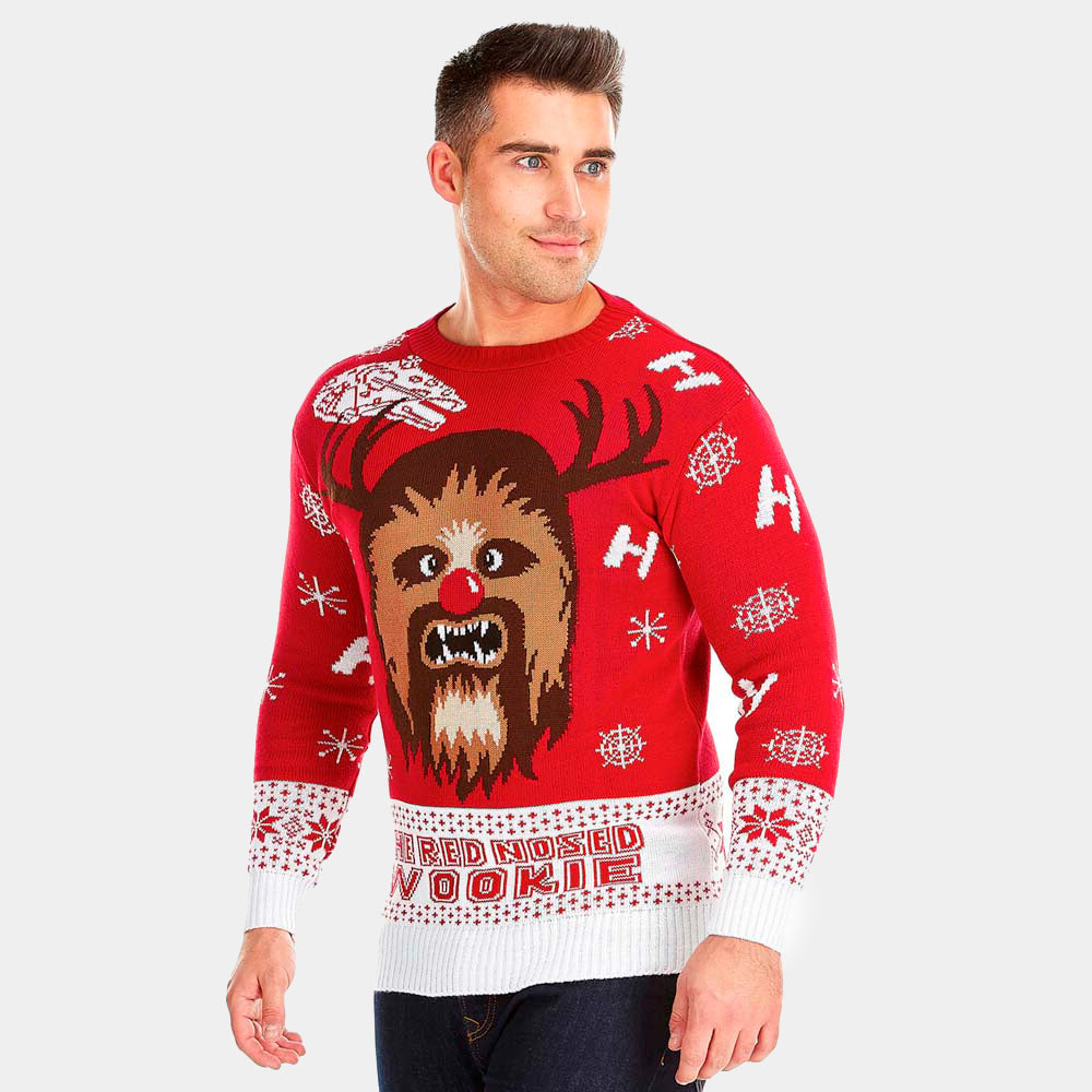 Wookiee Men's Ugly Christmas Sweater