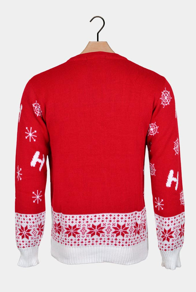 Wookiee Women's Ugly Christmas Sweater Back