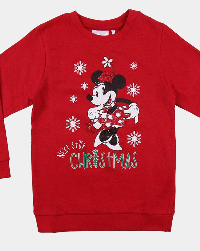 Girls and Boys Ugly Christmas Sweatshirt Minnie