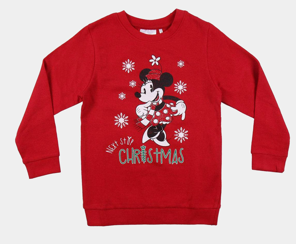 Girls and Boys Ugly Christmas Sweatshirt Minnie