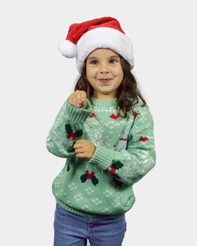 Green Sweet Family Ugly Christmas Sweater
