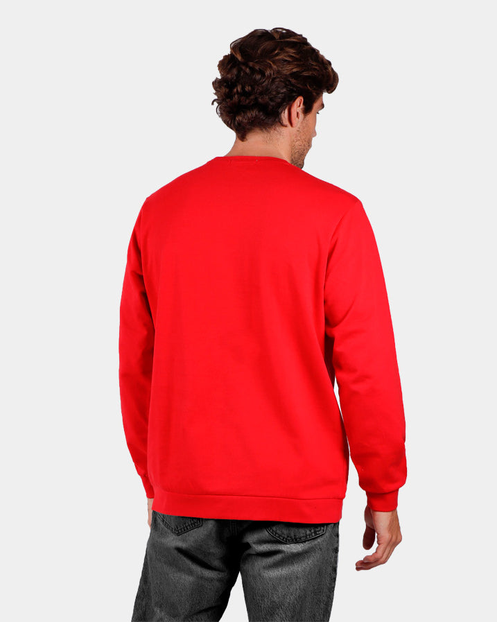 Mens Ugly Christmas Sweatshirt Oh Deer Back