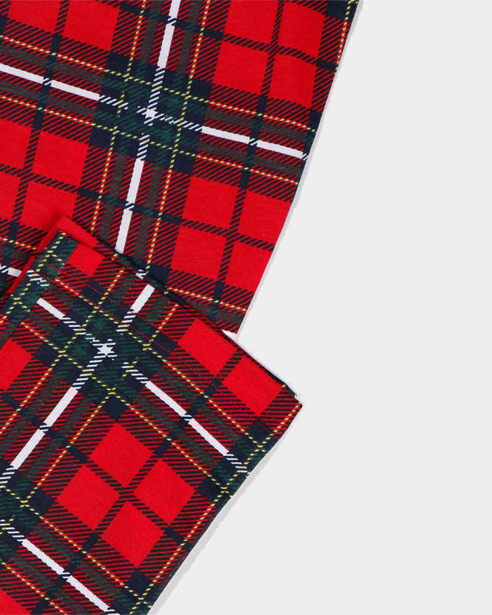 Red Girls Ugly Christmas Piyama Smile Bottoms