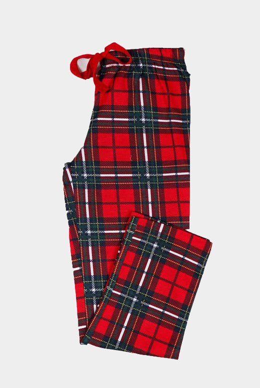 Bottoms Red Womens Ugly Christmas Pyjama Smile