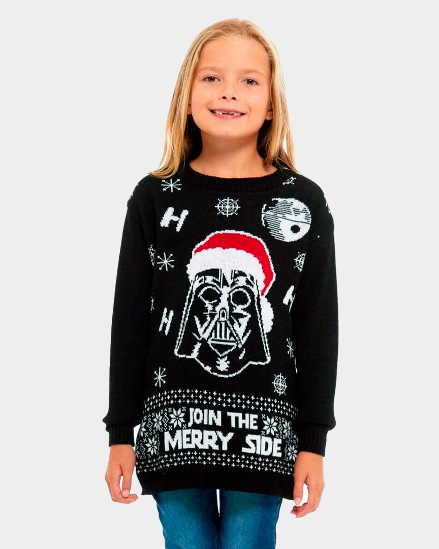 Girls Star Wars Darth Vader Family Ugly Christmas Sweater