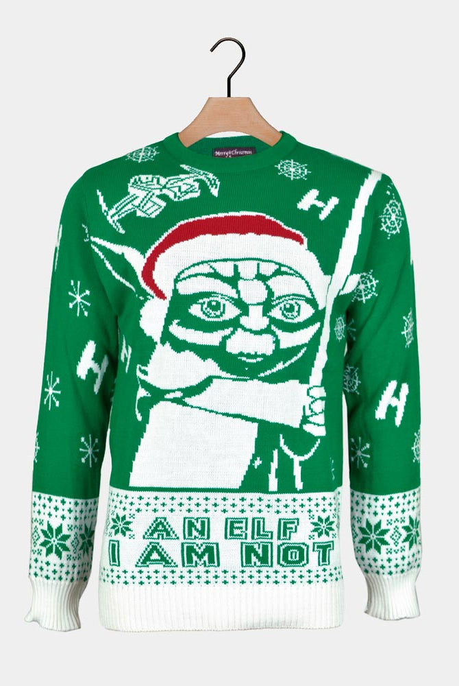 Star Wars Yoda Ugly Christmas Sweater