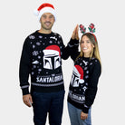 The Santalorian Ugly Christmas Sweater couple