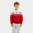 boys Ugly Christmas Sweater Adorable Reindeer
