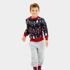 Boys Ugly Christmas Sweater Vintage Gaming
