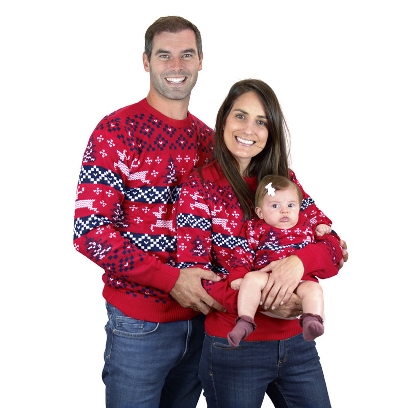 Canada Red Family Ugly Christmas Sweater