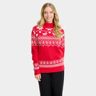 Classy Turtleneck Organic Cotton Couples Ugly Christmas Sweater Women Greenlandish
