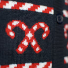 Couple Christmas Cardigan with Polar Stars Blue 
