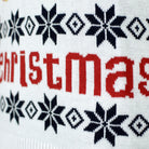 Blue Organic Cotton Family Ugly Christmas Sweater Santa Rudolph