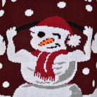 Detail Couple's Ugly Christmas Sweater with Sexy Snowman