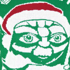 I am Not an Elf Women's Ugly Christmas Sweater Detail