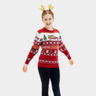Girls Ugly Christmas Sweater Driving Home
