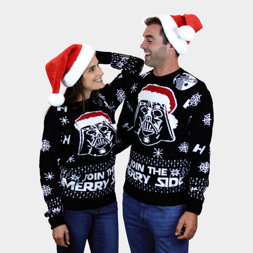Star Wars Join The Merry Side Womens Ugly Mens Christmas Sweater