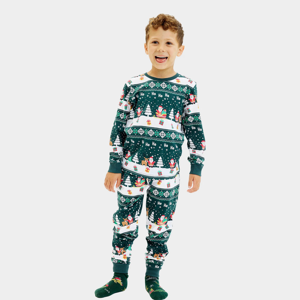 Jolly Green Ugly Christmas Pyjama for Children Boy