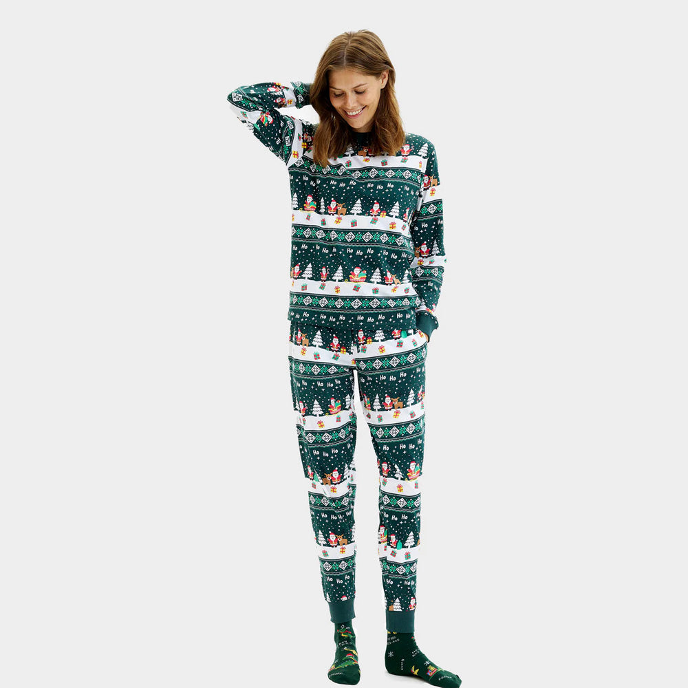 Jolly Green Ugly Christmas Pyjama for Women 
