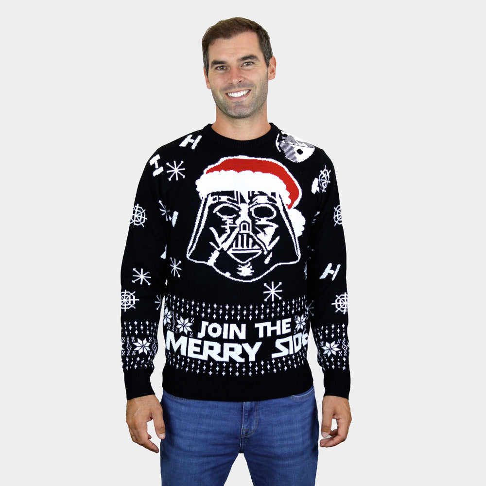 Mens Join The Merry Side Couple's Ugly Christmas Sweater