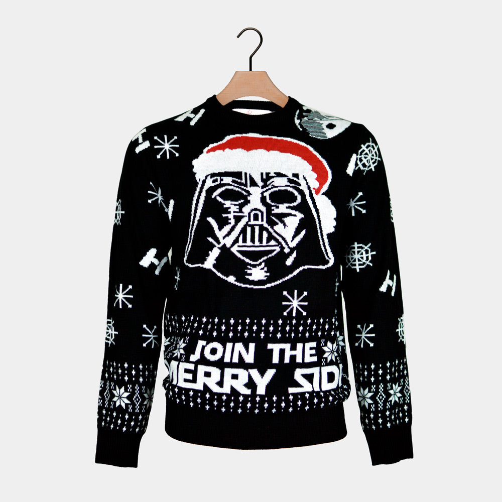 Mens Join The Merry Side Ugly Christmas Sweater