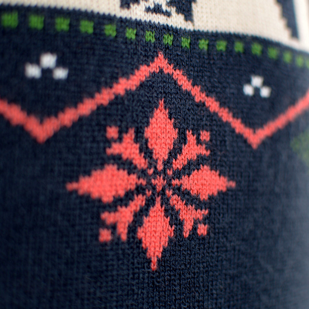 Mens Ugly Christmas Sweater Nativity Star
