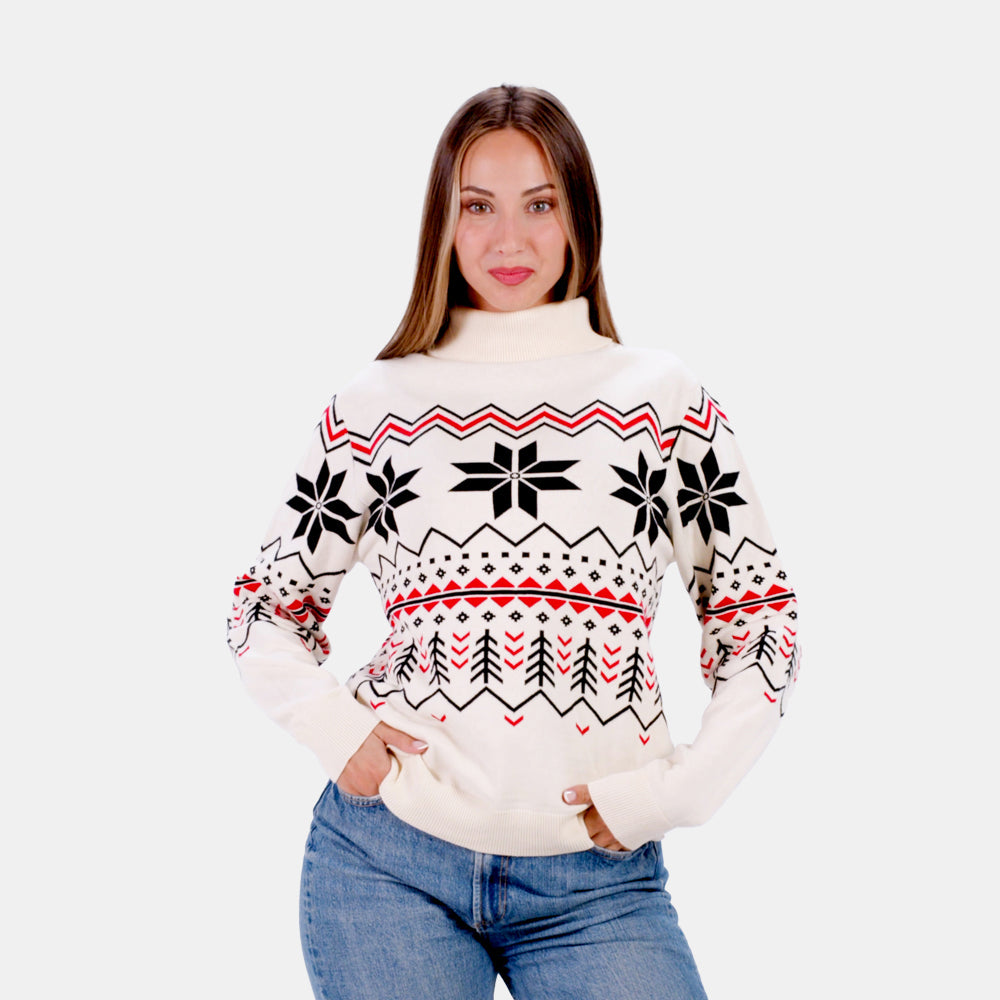 Organic Cotton Couples Sweater Après-ski Women
