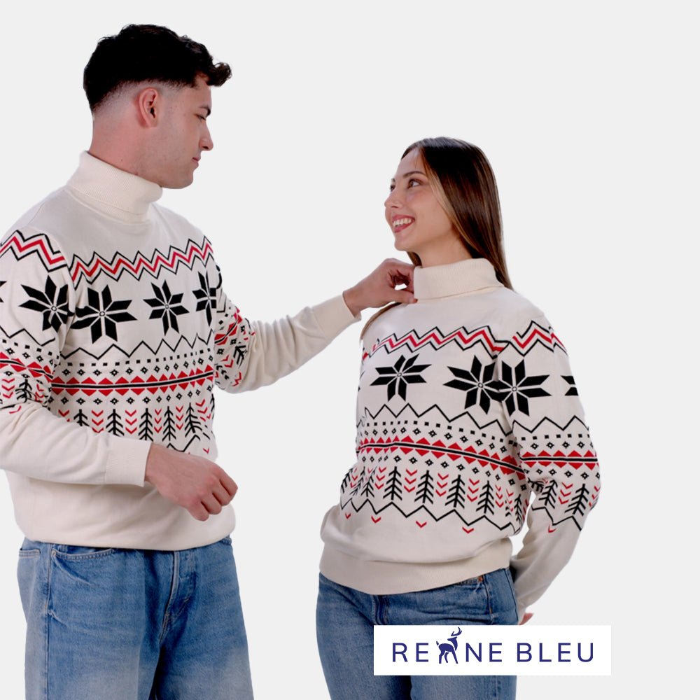 Organic Cotton Couples Sweater Après-ski