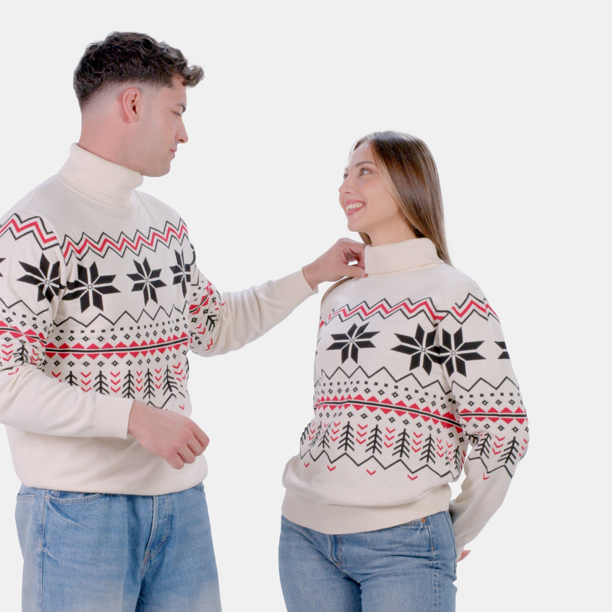 Organic Cotton Couples Sweater Après-ski