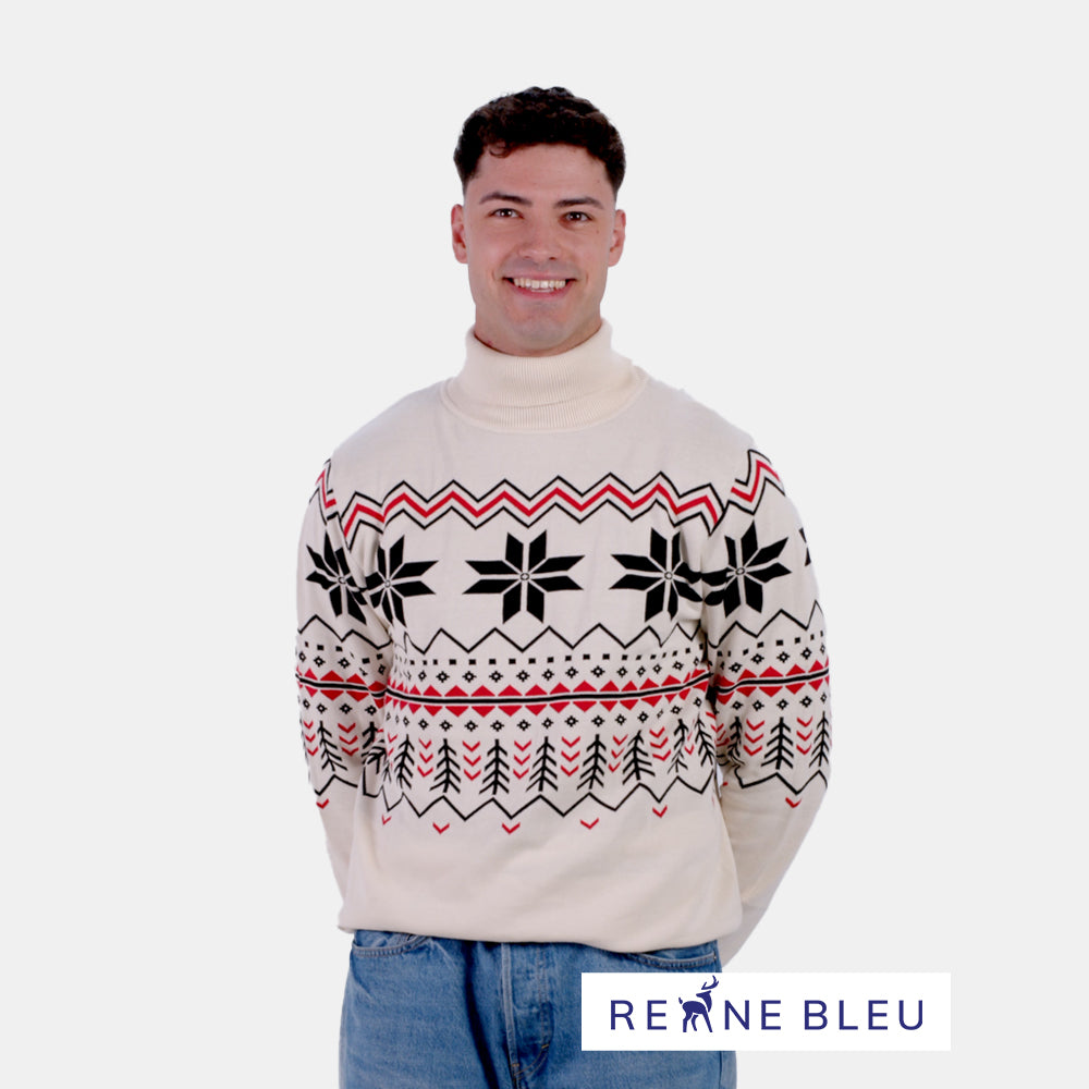 Organic Cotton Mens Sweater Après-ski
