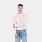 Organic Cotton Mens Sweater Snowfall

