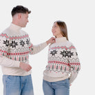 Organic Cotton Womens Sweater Après-ski Couple
