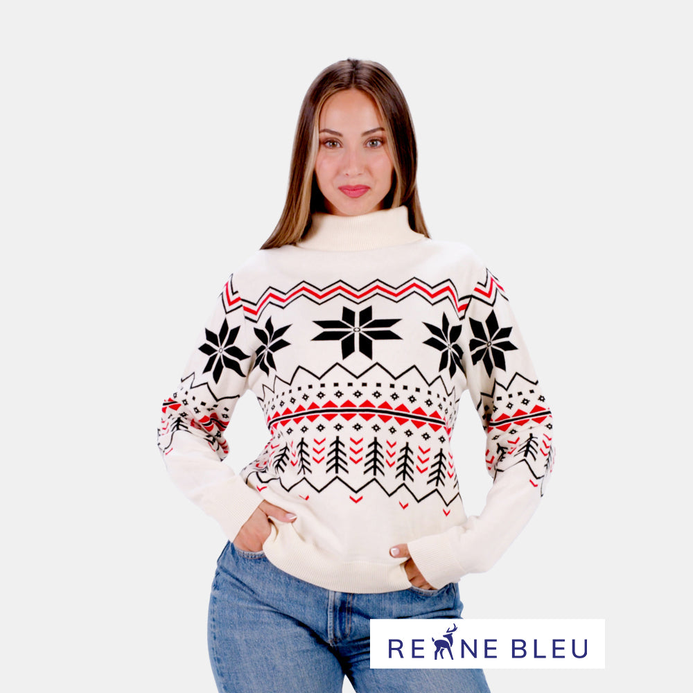Organic Cotton Womens Sweater Après-ski
