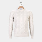 Organic Mens Cotton Sweater Snowfall
