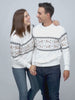 Alaska Classy White Womens and Mens Ugly Christmas Sweater