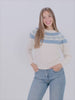 Organic Cotton Womens Sweater Glacier
