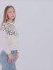 Mohair Wool Womens Sweater Black Forest