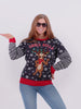 Mens Womens LED light-up Ugly Christmas Sweater 'Jingle Bells'