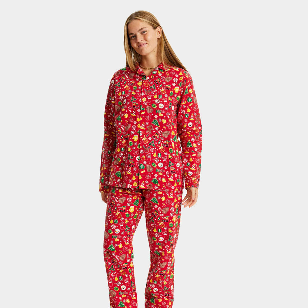 Christmas Dream Red Ugly Christmas Pyjama for Women 