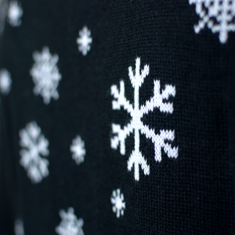 The Santalorian Couple's Ugly Christmas Sweater detail