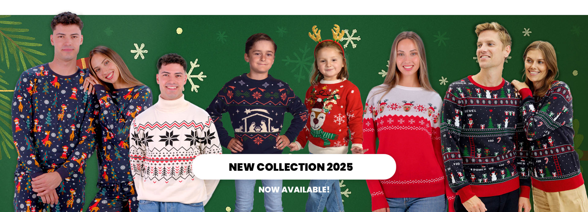 Ugly Christmas Sweaters New Collection 2025 