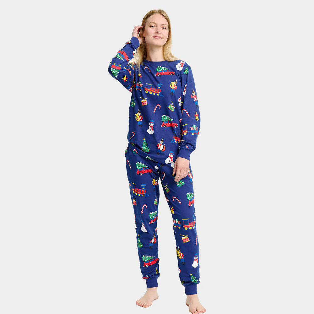 Ugly Christmas Pyjama for Women with Christmas Toys
