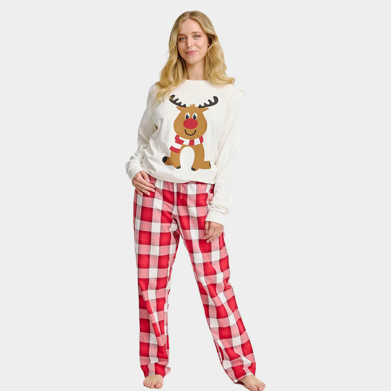 Ugly Christmas Pyjama for Women Cute Reindeer
