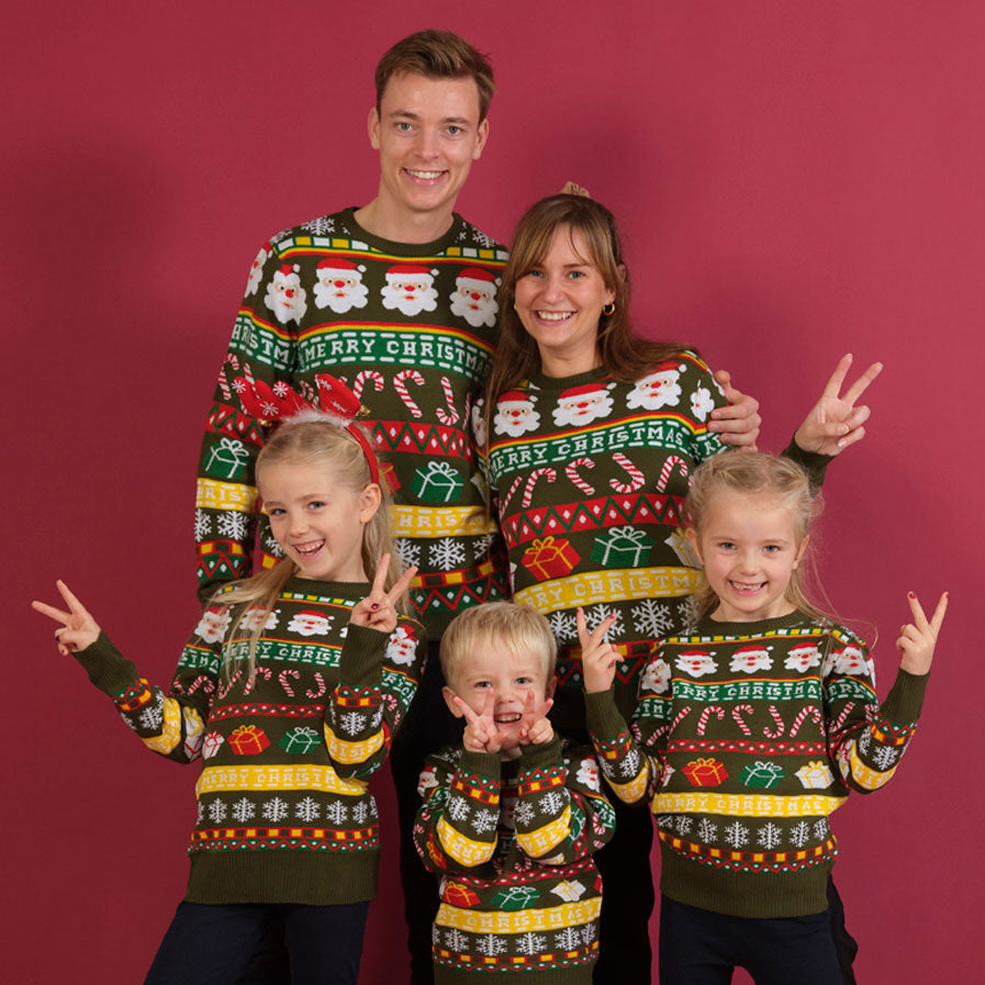 Family Ugly Christmas Sweaters