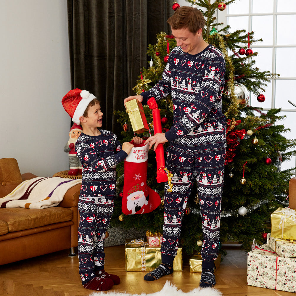 ugly christmas sweater family pyjamas